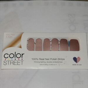 Color Street Blush Pink Nail Strips At The Plaza New